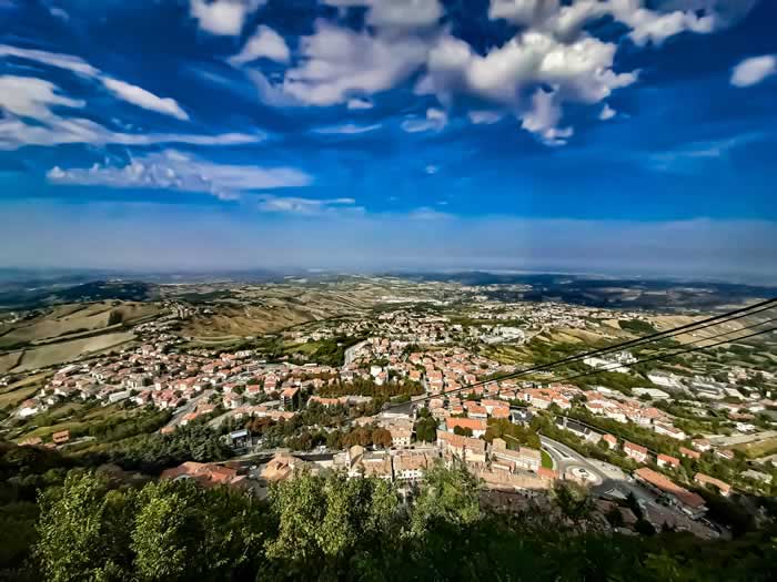 Panorama da San Marino