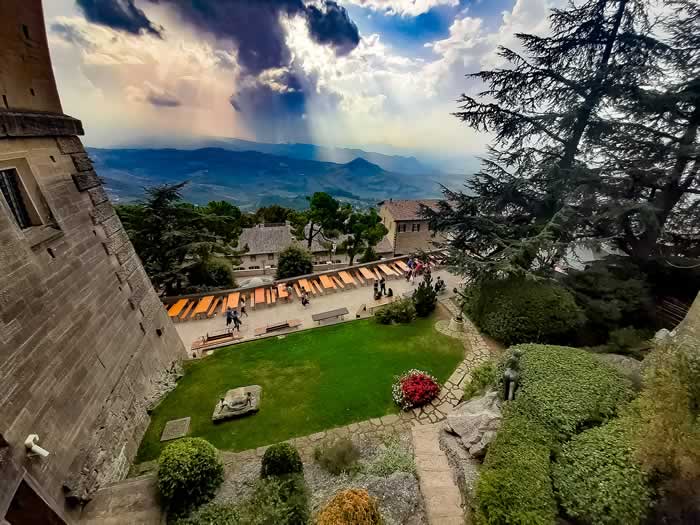 Veduta su San Marino