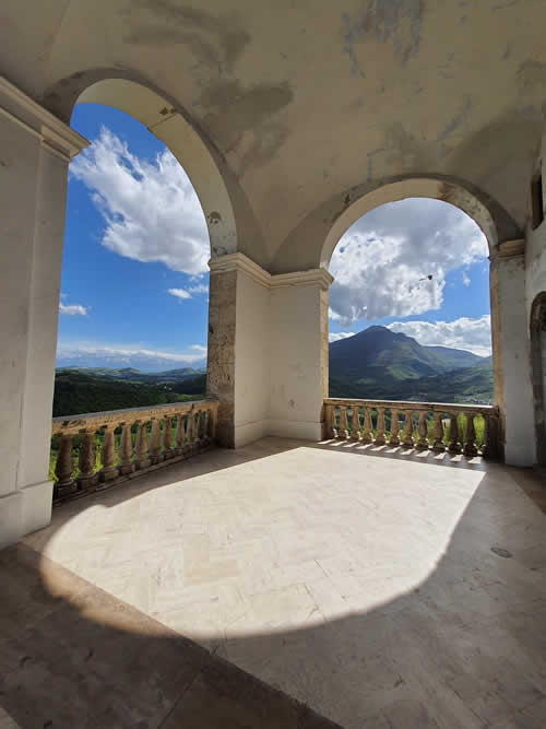 Panorama da Civitella del Tronto