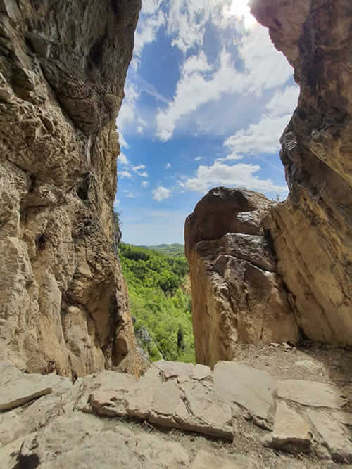 Panorama dalla Grotta Sant’Angelo