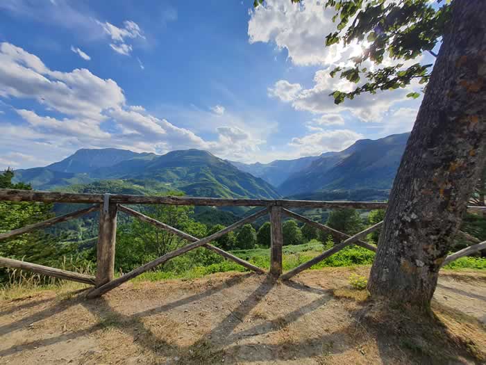 Panorama sui Monti Sibillini