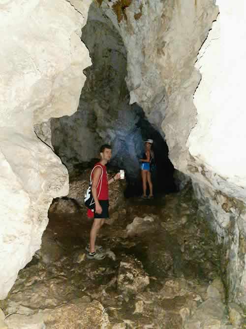 Escursione in grotta