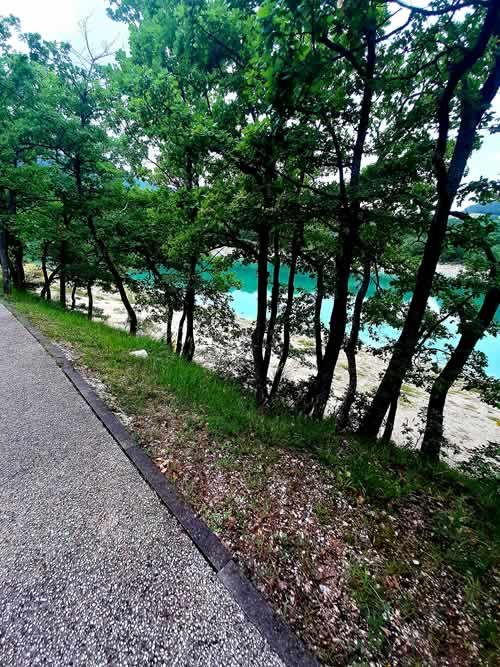 Sentiero natura lago di Fiastra