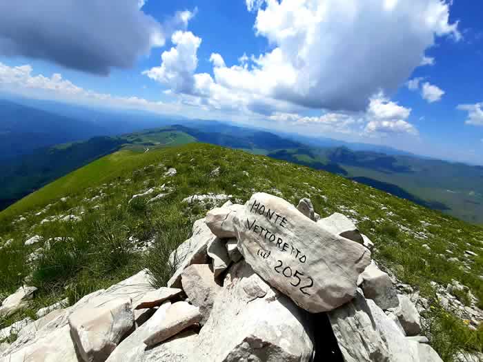 Panorama dal Monte Vettoretto