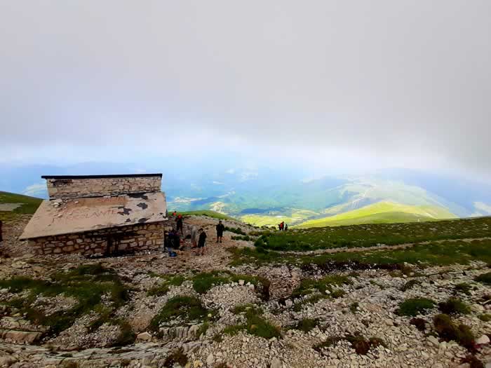 Rifugio Zilioli sul Monte Vettore