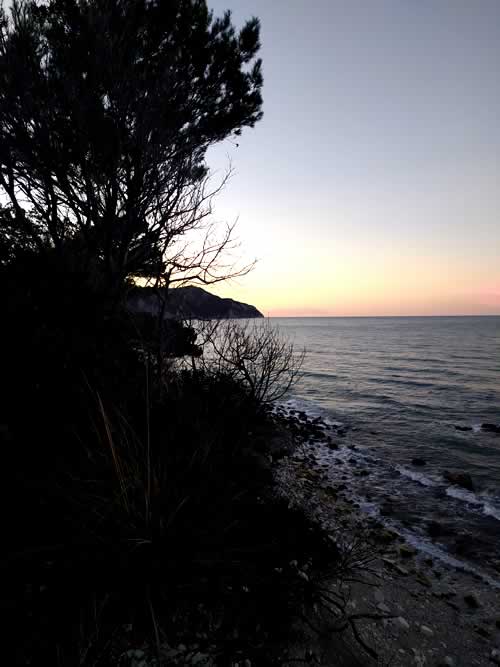 Tramonto sul Monte dei Corvi