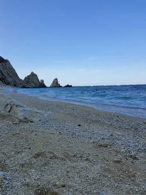 Spiaggia Due Sorelle Monte Conero