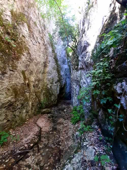 Rocce della Gola di Jana