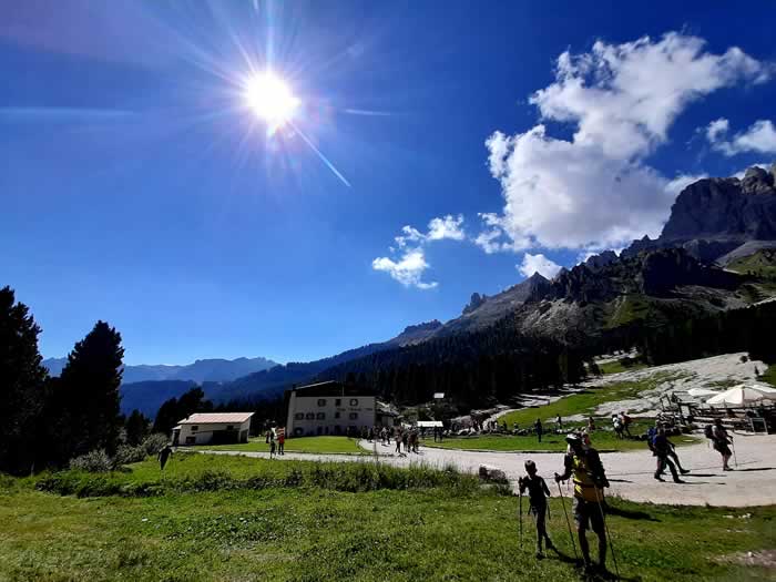 Rifugio Gardeccia in Val di Fassa