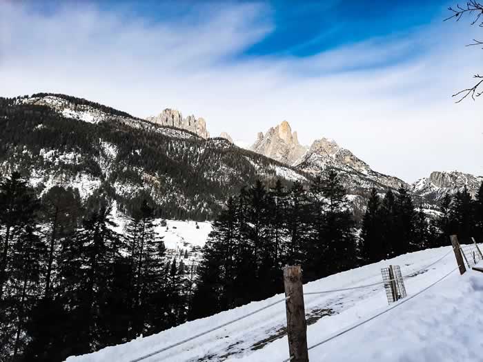 Panorama dalla Malga Aloch