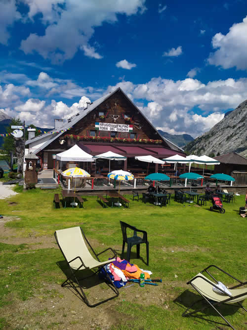 Rifugio Tobià del Giagher Ciampac