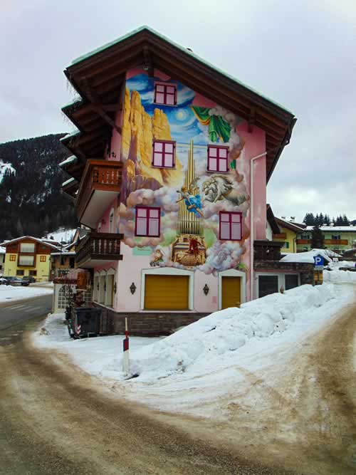 Murales Pozza di Fassa