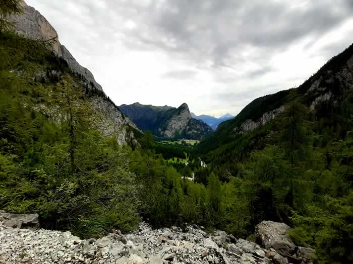 Panorama sulle Dolomiti