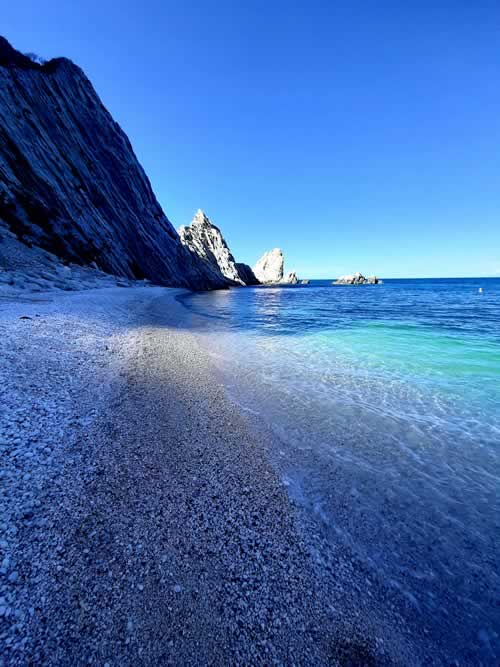 Spiaggia delle Due Sorelle Monte Conero