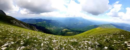 Catena montuosa dei Monti Sibillini