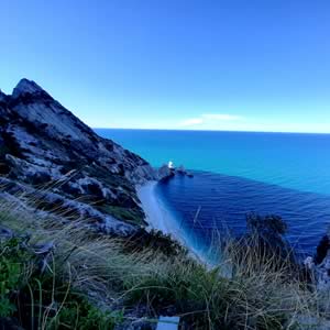 Spiaggia delle Due Sorelle Monte Conero